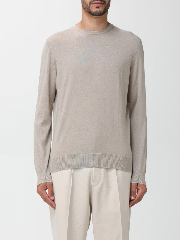 Wool Silk Crewneck Knit
