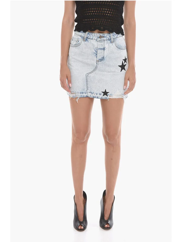 Amiri Skyblue Skirts