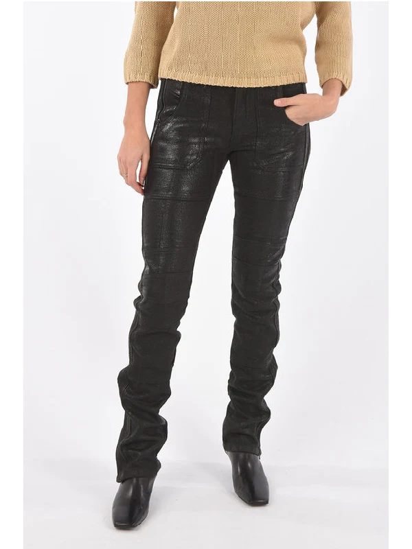 Perkuno Coated Wool Biker Pants