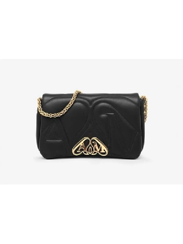 Seal Quilted Chain Shoulder
Bag