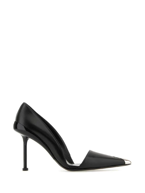 Metallic Toe Leather
  Pumps