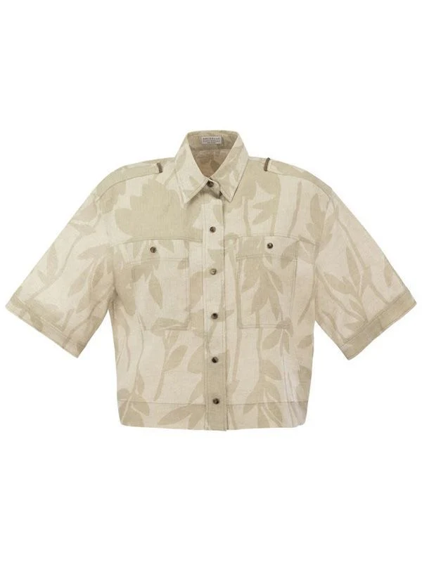 Ramage Printing Linen Shirt