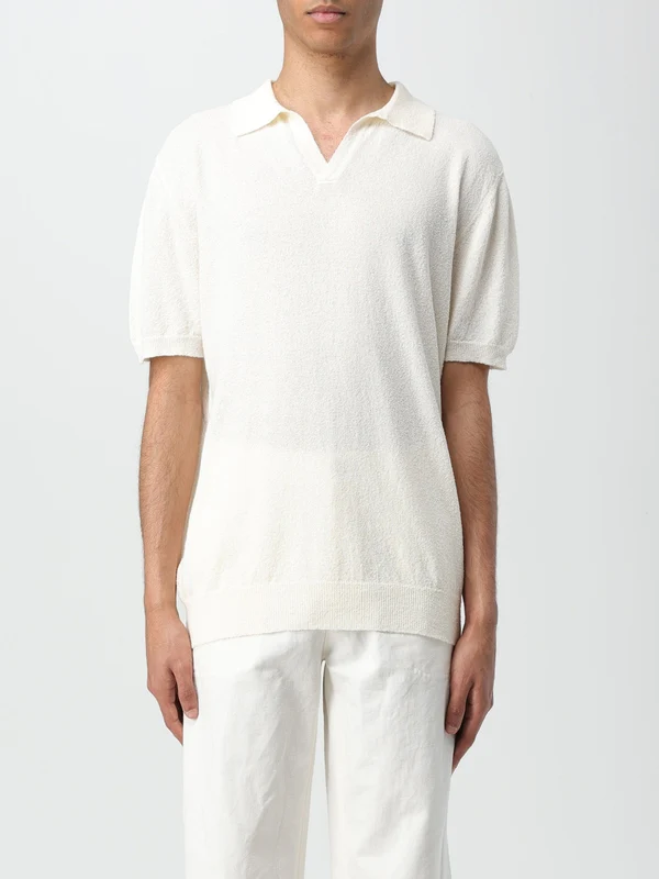 Cotton Blend Polo Shirt