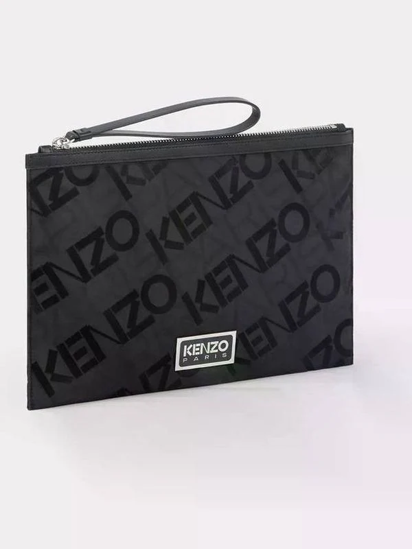 Allover Logo Clutch Bag