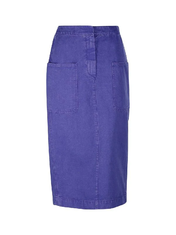 Cardiff Cotton Midi Skirt
