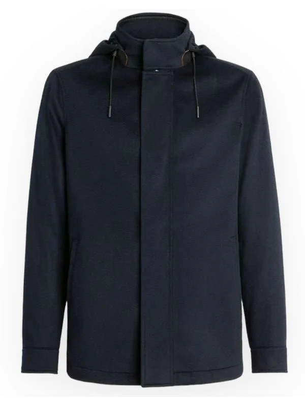Cashmere Hooded Jacket