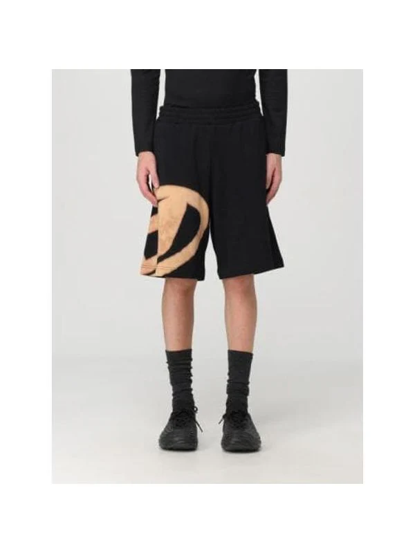 D Logo Printing Banding Shorts