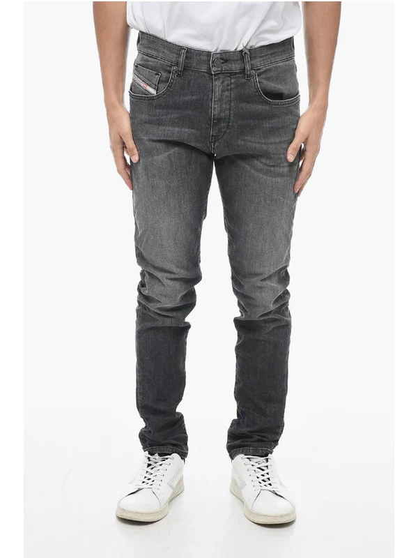 D Struct Denim Pants