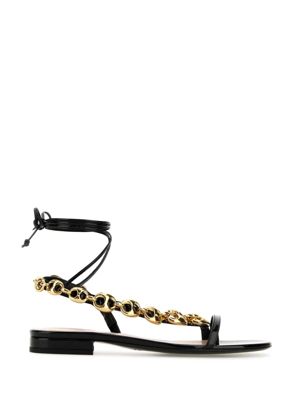 Logo Decoration Strap Sandals