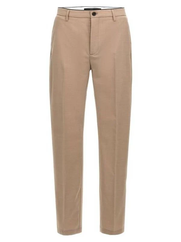 Pocket Detail Straight Pants