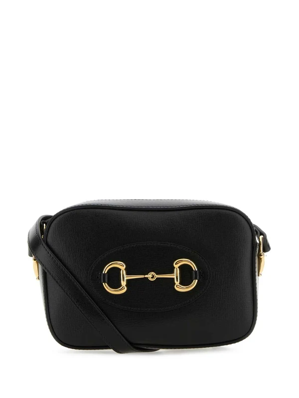 Gucci Horsebit 1955 Small Black Crossbody & Shoulder Bags
