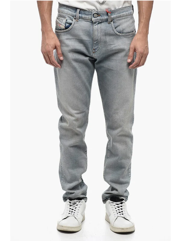 D Struct Denim Pants