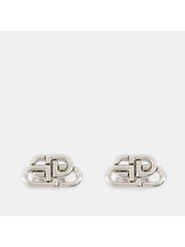 Balenciaga Silver Earrings