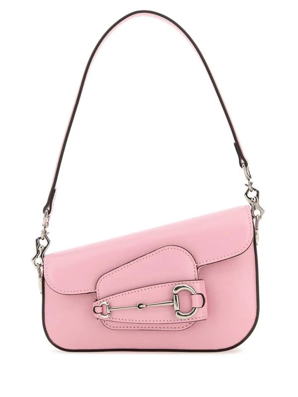 Gucci Horsebit 1955 Mini Pink Crossbody & Shoulder Bags