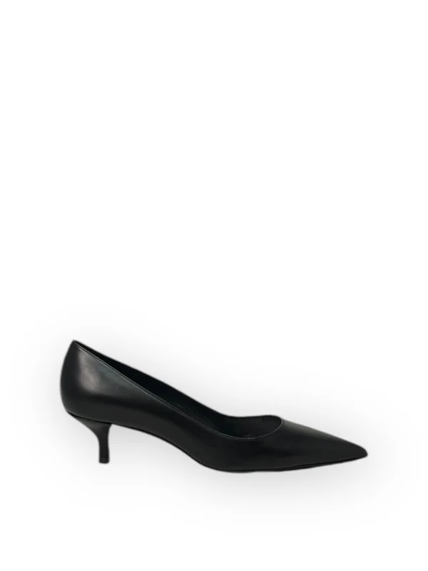 Kitten Leather Pumps Heels