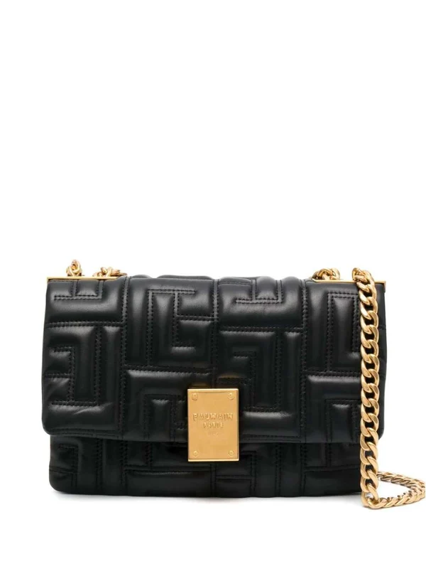 1945 Quilted Chain Leather Small
Crossbody Bag