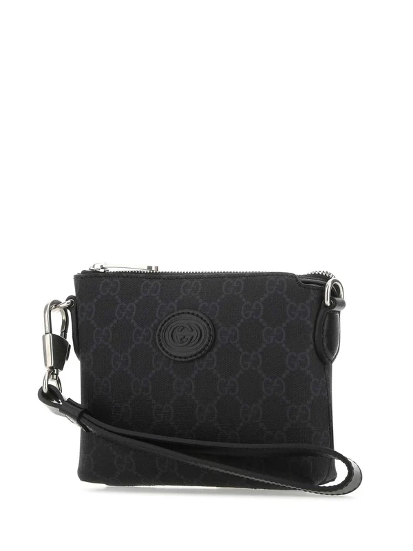 Interlocking G Canvas Clutch Bag - Image 2
