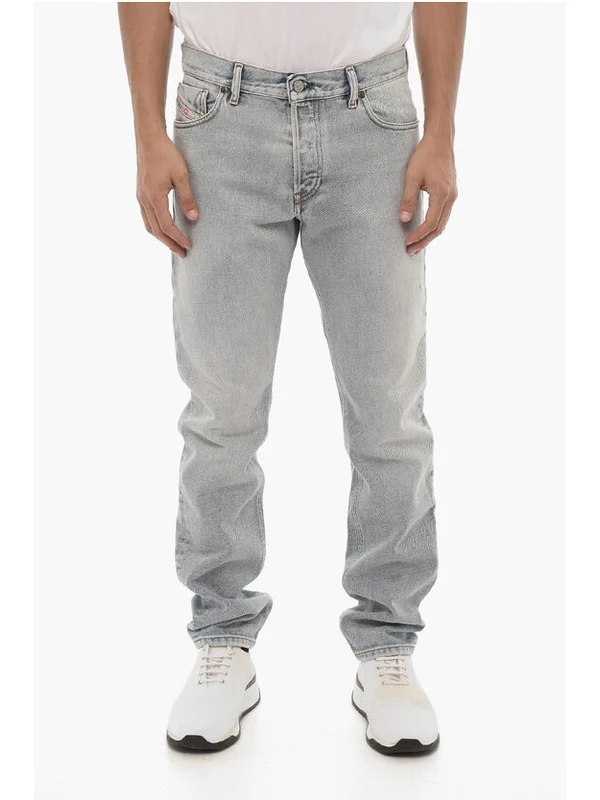 Cotton Denim Pants