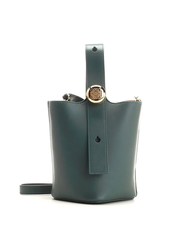 Puzzle Fold Mini Leather Tote Bag