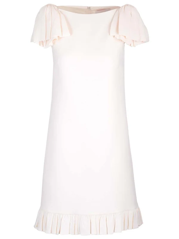 Crepe Couture Mini Dress
