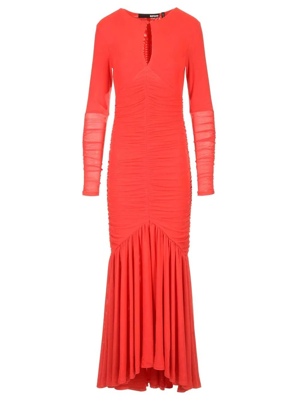 Pleated Long Dress