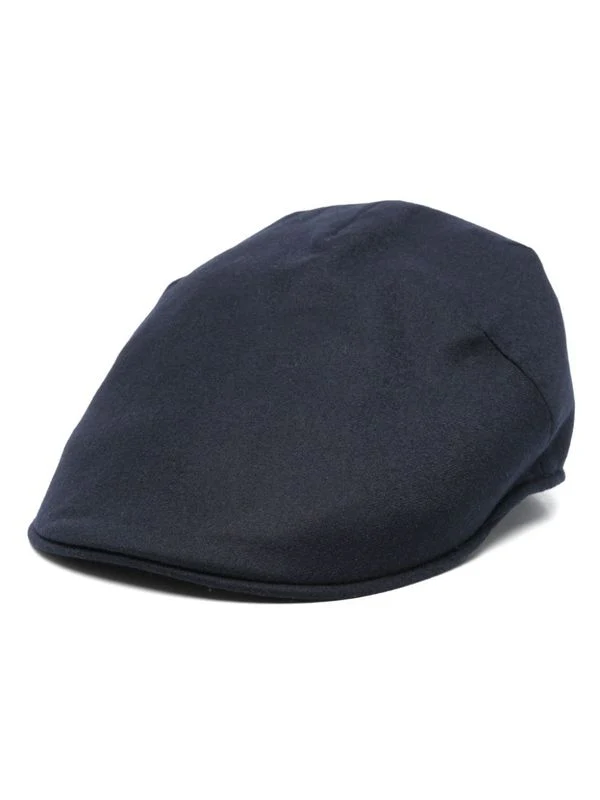 Logo Tab Wool Cashmere Hunting Cap