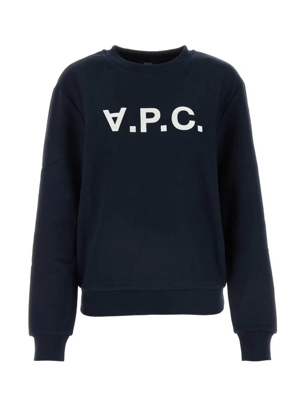 Front Logo Cotton Sweatshirt