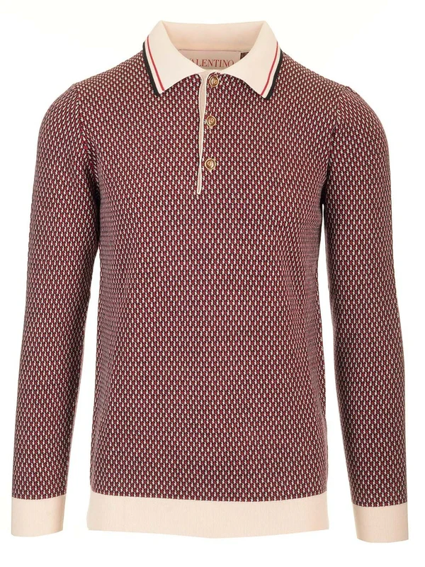 Wool Polo Sweater