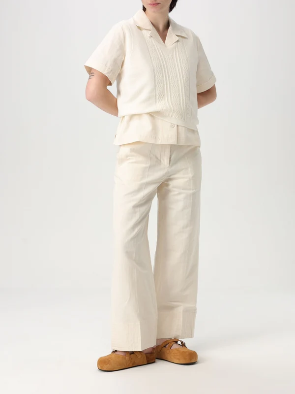 Maeva Cotton Short Sleeve Shirt - Image 2