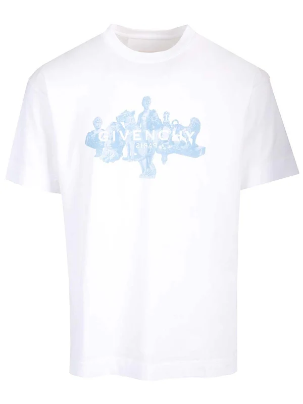 Logo Printed Cotton Short Sleeve T-shirt