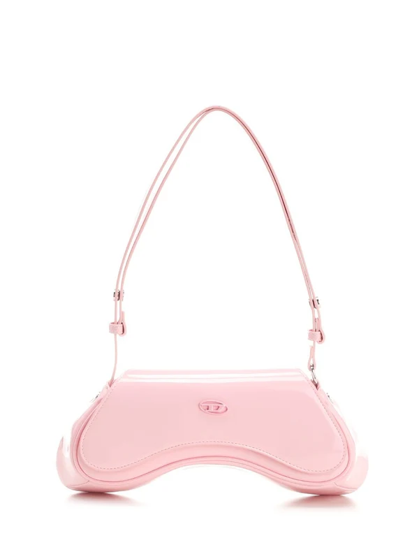 Play Patent Leather Shoulder Bag