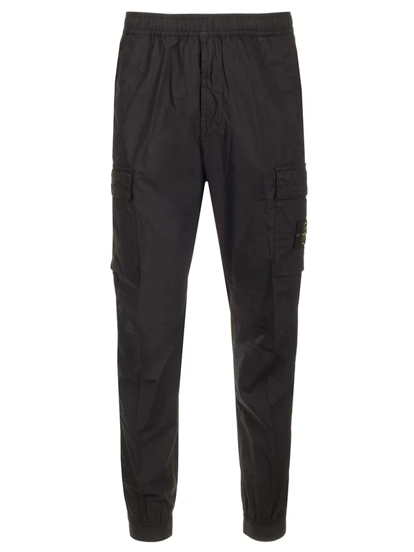 Stretch Cotton Cargo Pants