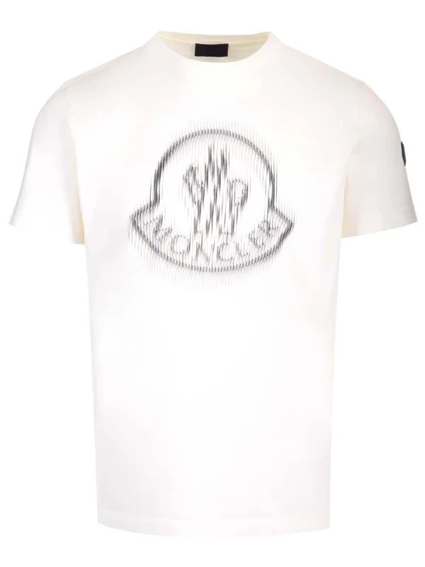 Logo Printed Cotton Short Sleeve T-shirt
