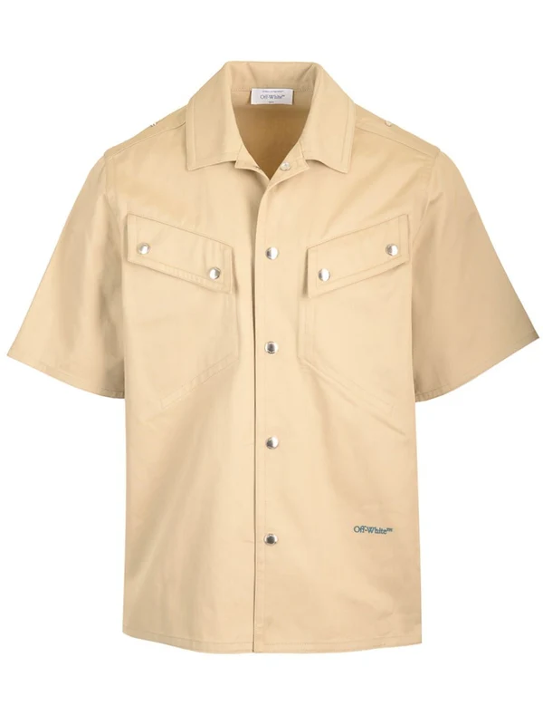 Safari Cotton Short-sleeve Shirt