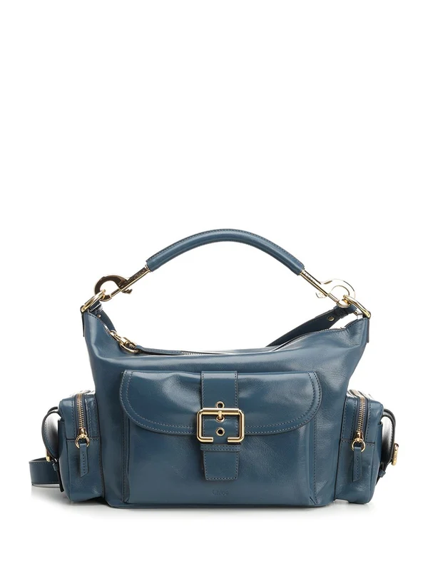Camera Leather Shoulder Bag