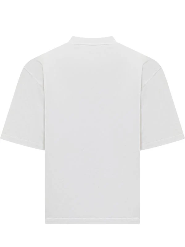 Flower Logo
Printing Short Sleeve T-Shirt - Image 2