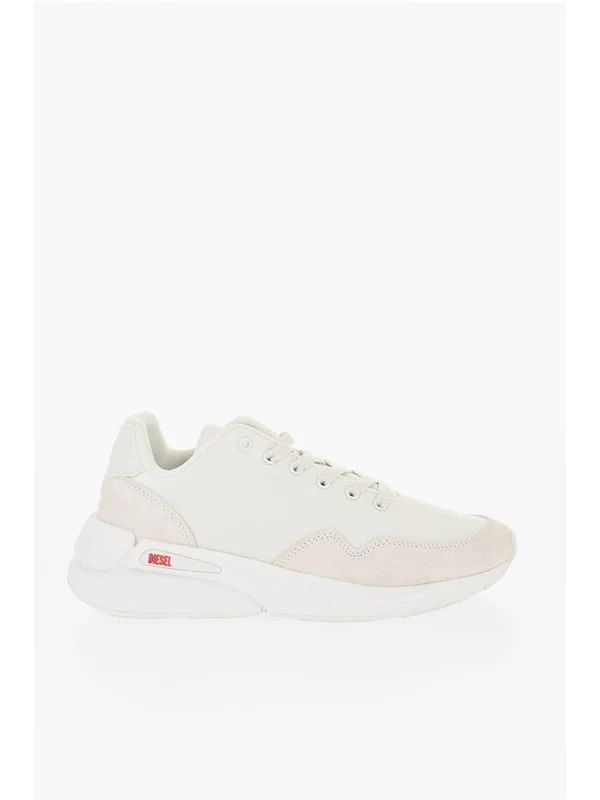 Diesel White Low Top Sneakers