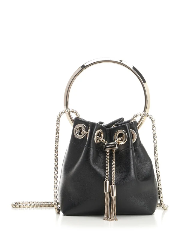 Micro Bon Bon Satin Bucket Bag