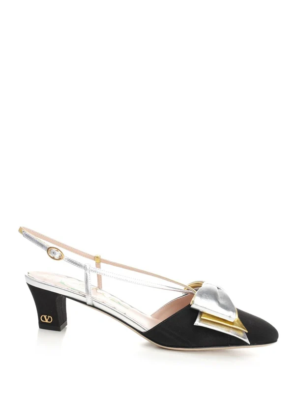 BOWOW Leather Sandal Heels