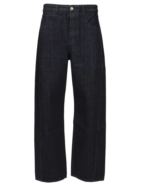 LE DE NIMES MIRADA Curved Denim Pants