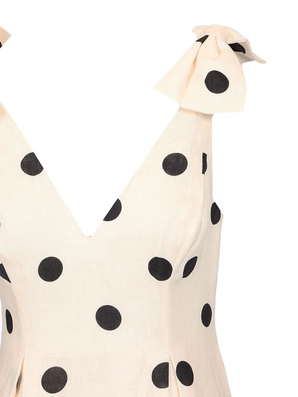 Crush Polka Dot Pattern Dress - Image 4