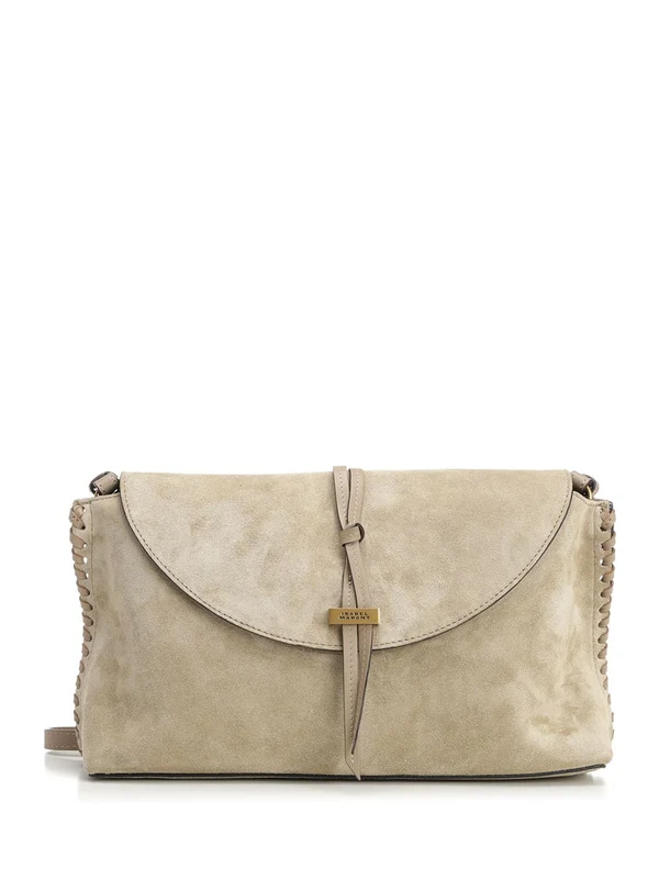 SILAO Suede Crossbody Bag