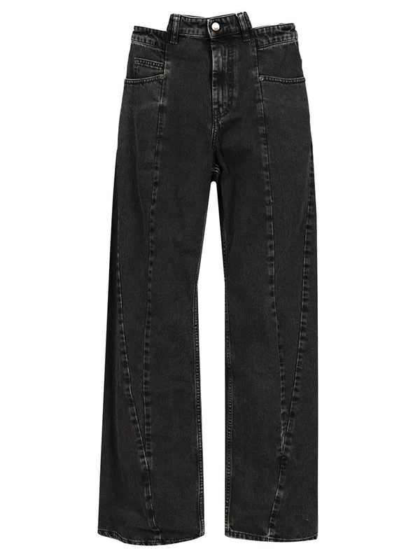 Decortique Wide Denim Pants