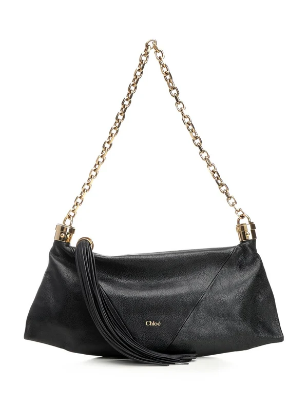 FOULARD Small Leather Shoulder Bag