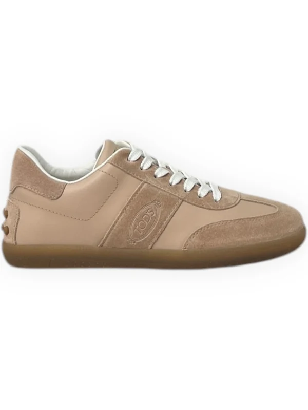 Logo Detail Leather Lowtop Sneakers