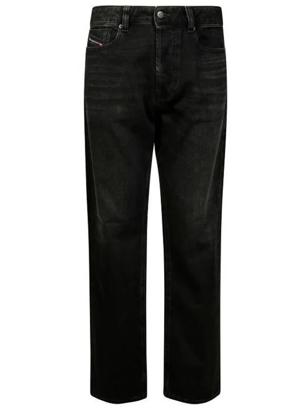 Back Logo Patch Denim Pants