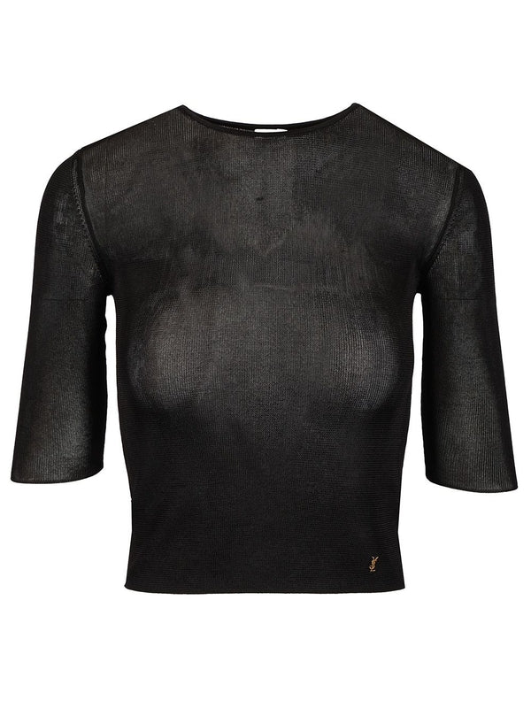 Cassandre Logo Short Sleeve Top