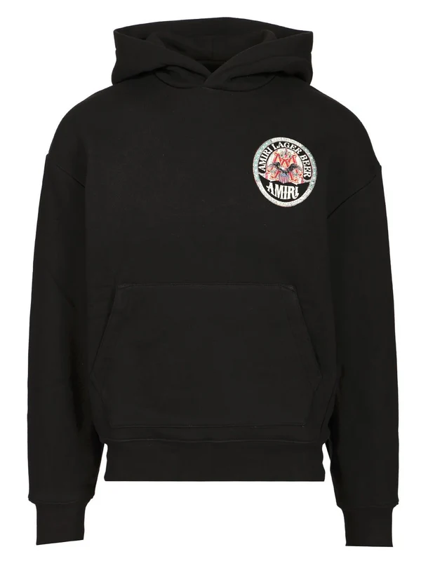 Lager Printed Oversized Hoodie