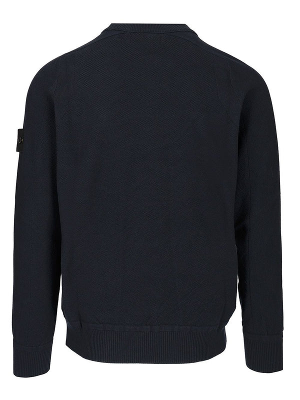 Wappen Patch Crewneck Cotton Knit - Image 2