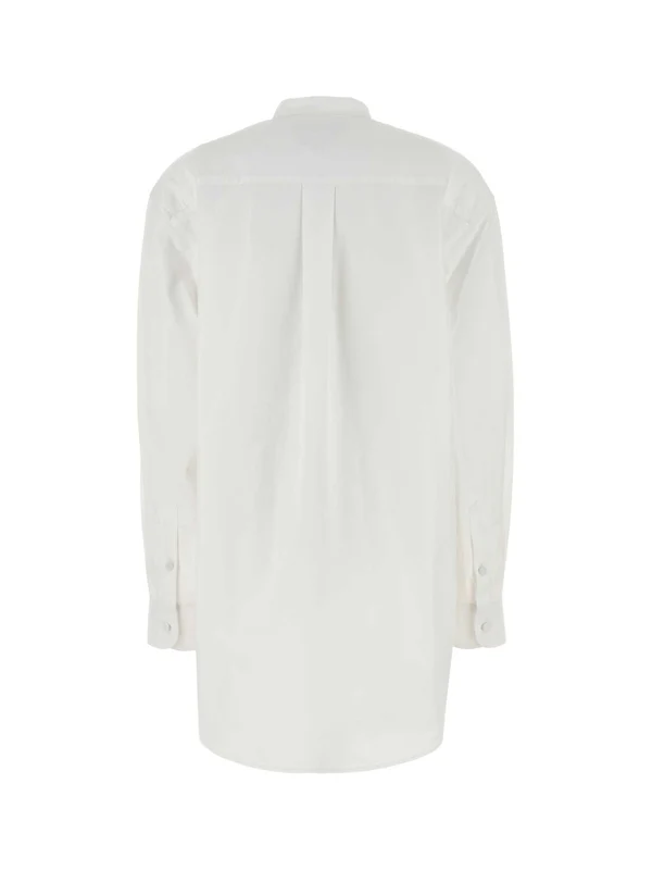 Jewel-embellished Mock-neck Shirt - Image 2